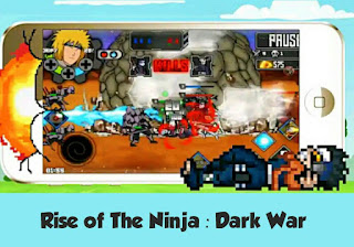 Game naruto offline di android Rise of the ninja : dark war