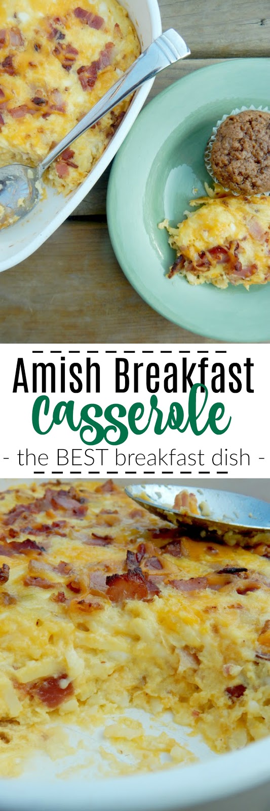 Amish Breakfast Casserole | Ally's Sweet & Savory Eats