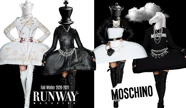 Moschino Fall-Winter 2020-2021 by RUNWAY MAGAZINE