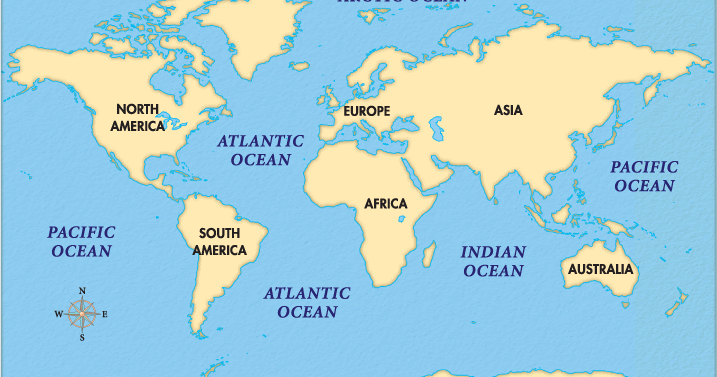 Geography and Maps: OCEANS