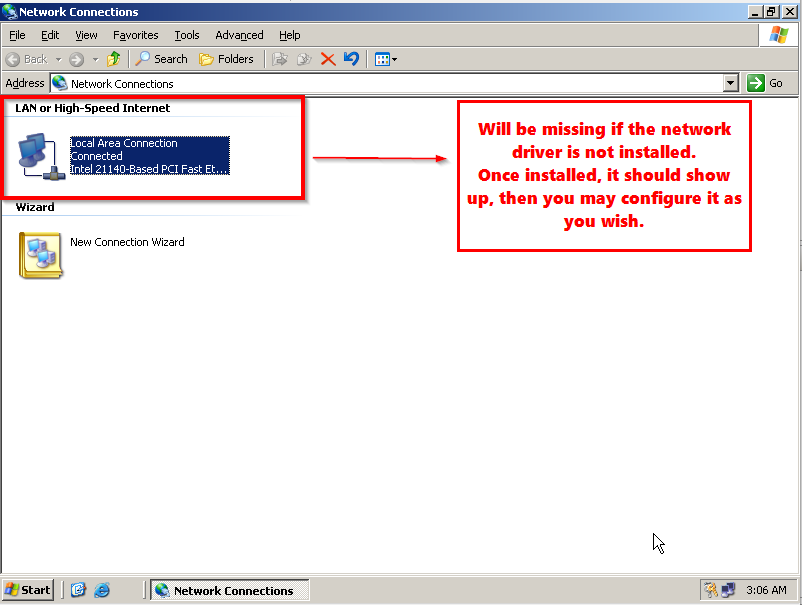 Family Tech y más Driver Network Adapter for Windows Server 2003 R2