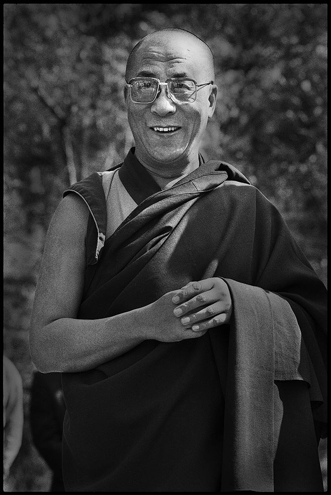 some old pictures I took: Dalai Lama, 1990