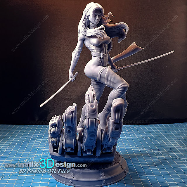 Psylocke ( XMEN ) STL Files Psylocke ( XMEN ) STL Files