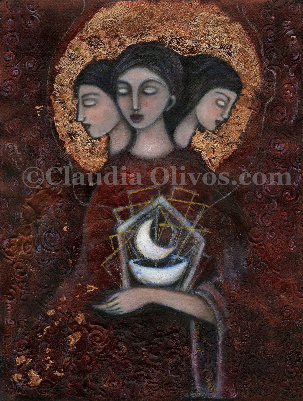OlivosARTstudio home of the Sacred Mothers and Goddesses Oracle by