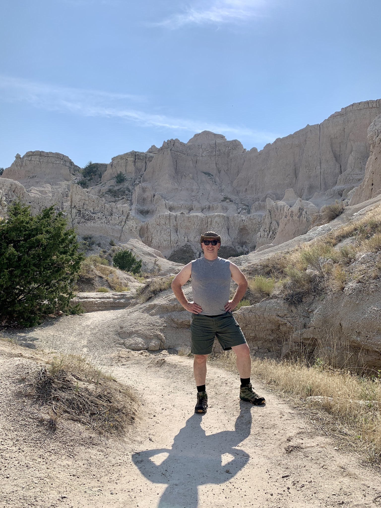 Notch Trail Badlands Map Amy's Creative Pursuits: Exploring The Great West: Day 1, Part 1, The  Badlands National Park: Hiking Notch Trail