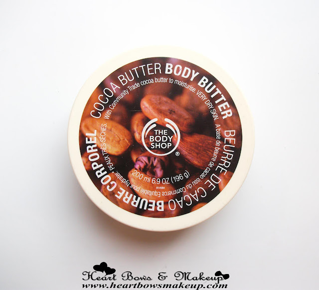 The Body Shop Cocoa Butter Body Butter Review