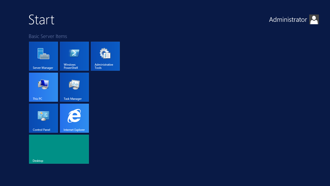 New Start Menu In Server 2012 R2 Windows Server 2012 System Center 2012