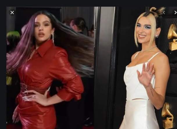 Viralizan video de Dua Lipa y Rosalía después de los Grammy