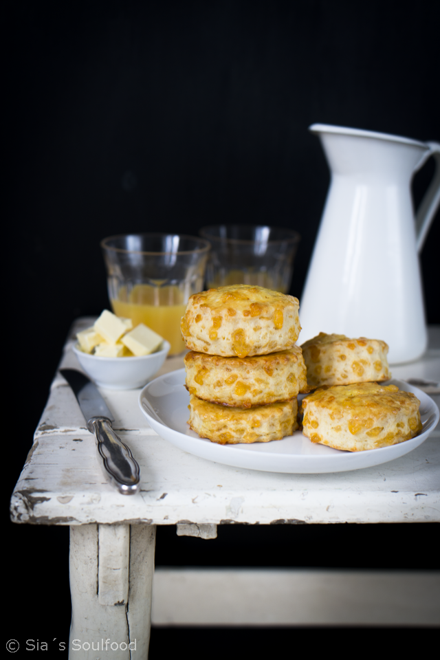 sia´s soulfood foodblog: Käse Scones