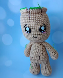 PATRON GRATIS GROOT | GUARDIANES DE LA GALAXIA AMIGURUMI 45573