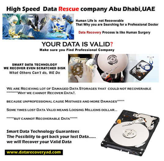 Data Recovery Abu Dhabi