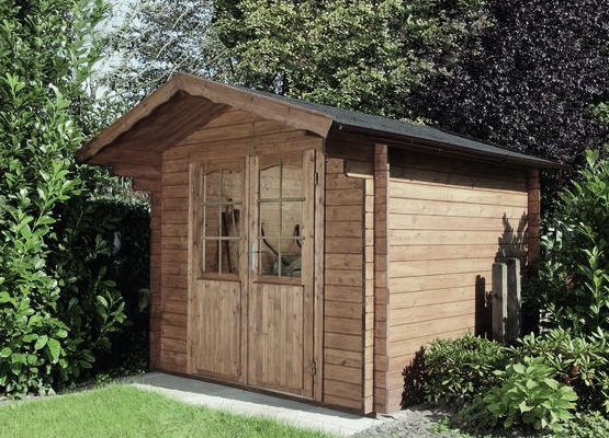 Garten[Q] :: moderne Gartenhäuser, Gartenschränke, Müllboxen und