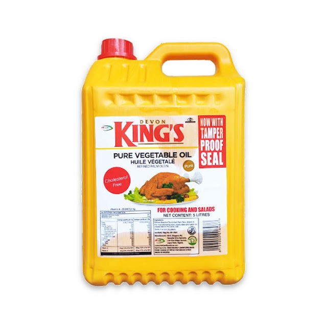 King's Pure Vegetable Oil 5 Liters