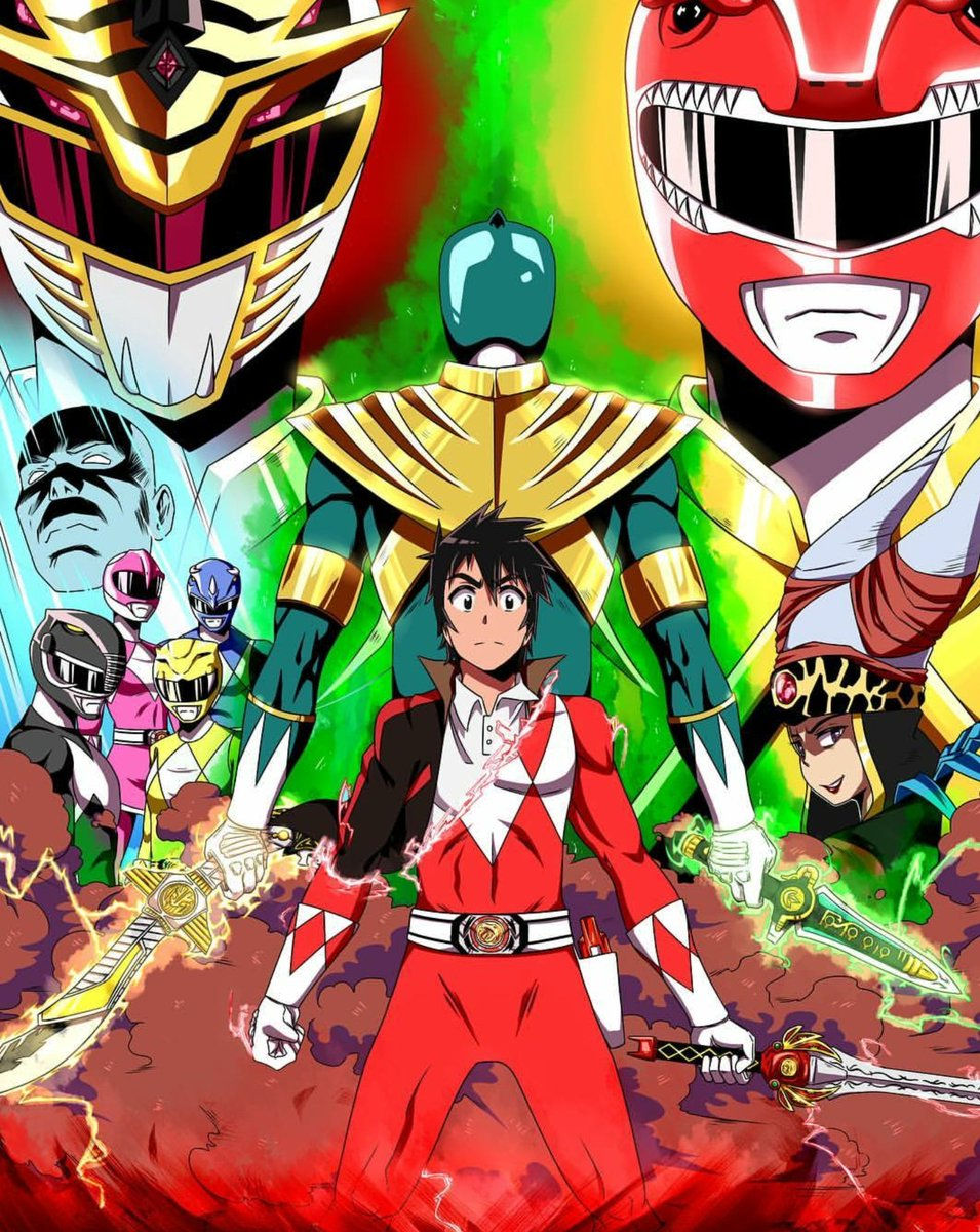 And now for Rangers as anime