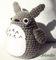 PATRON GRATIS TOTORO (MI VECINO TOTORO) AMIGURUMI 1004