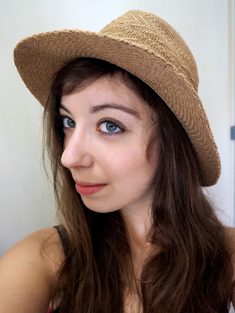 Going On An Adventure | outfit accessory details of mid-sized floppy brown sun hat