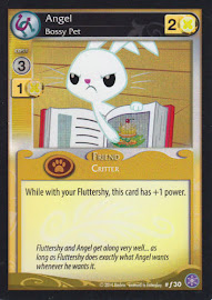My Little Pony Angel, Bossy Pet The Crystal Games CCG Card