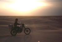 Tunisie-moto dune