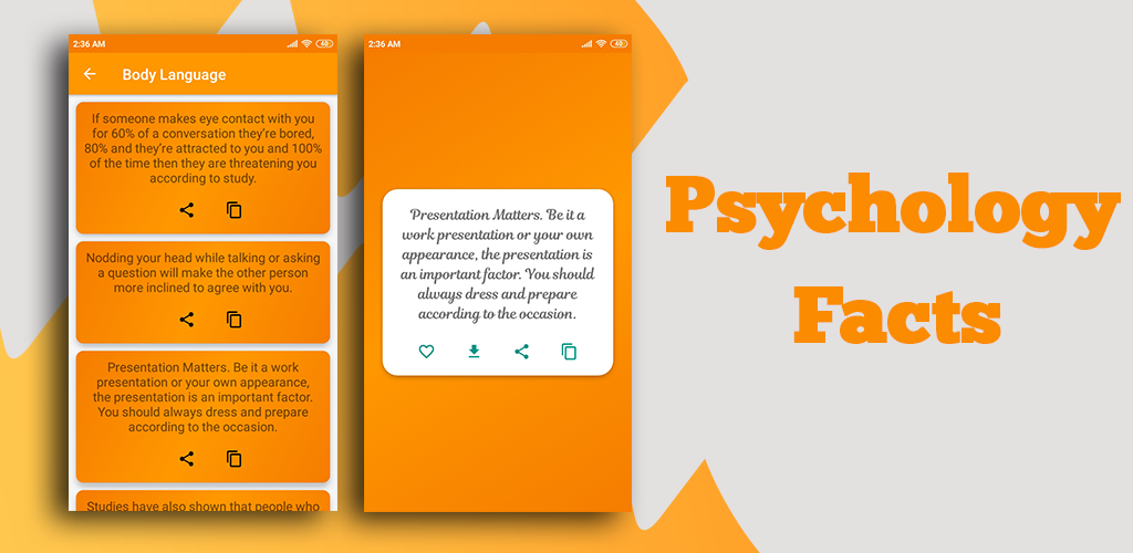 Amazing Psychology Facts