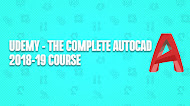 Udemy - The complete AutoCAD 2018-19 course