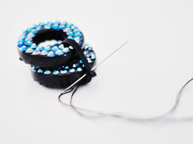 DIY Crystal Looping Circles Accessory, belt, necklace, hair, headband