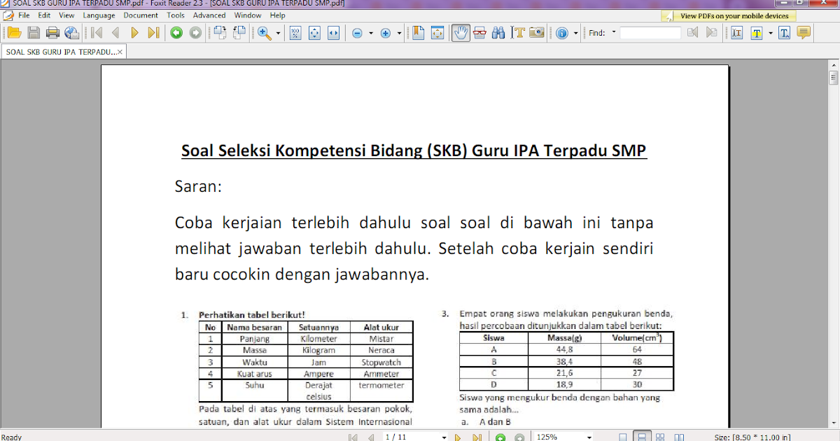 Contoh Soal Tes P3k