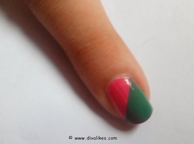 3. "Color Block Nail Tutorial with Tape" - wide 6