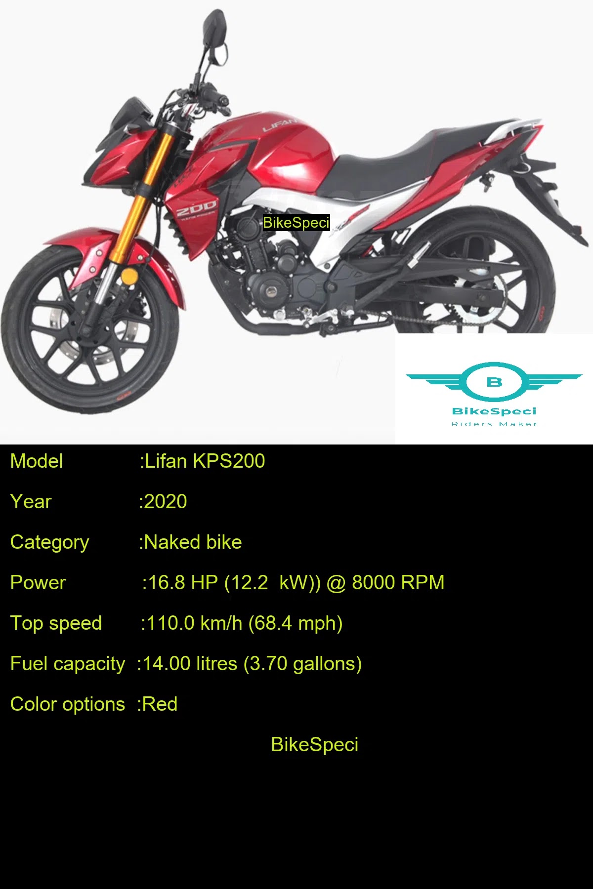 lifan kps200