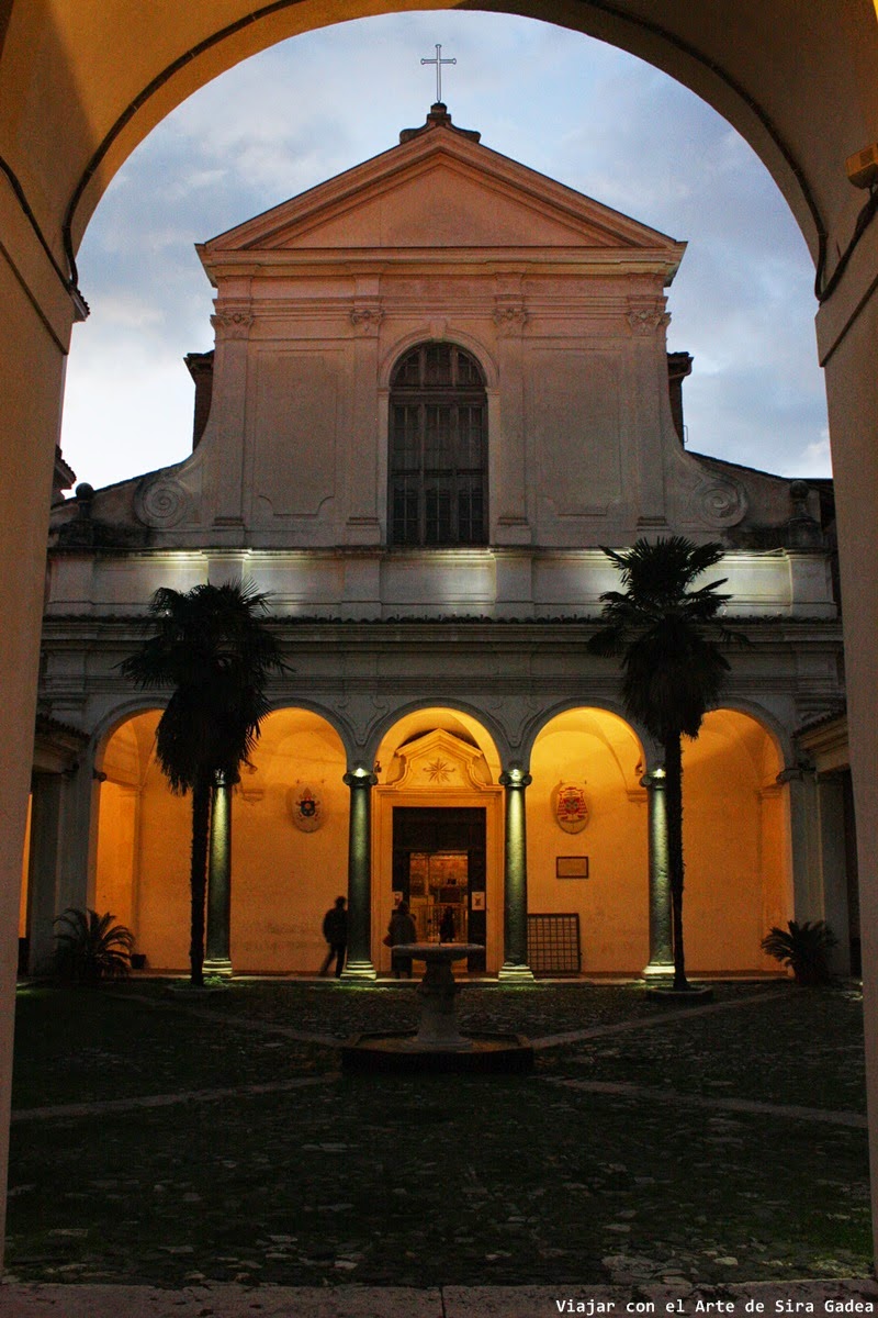 La basílica superior de san Clemente Laterano en Roma
