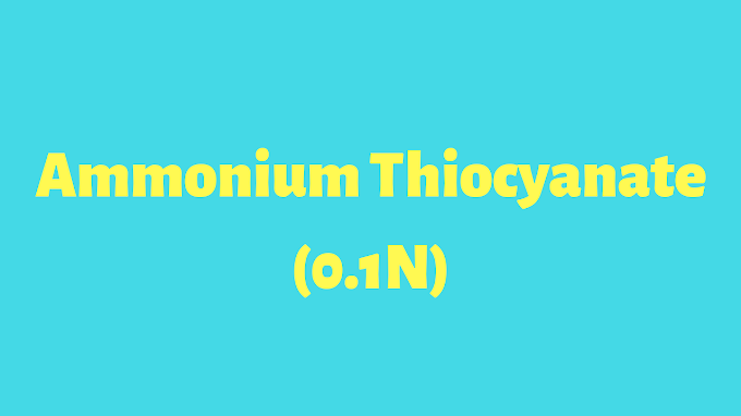 AMMONIUM THIOCYANATE SOLUTION, 0.1 N