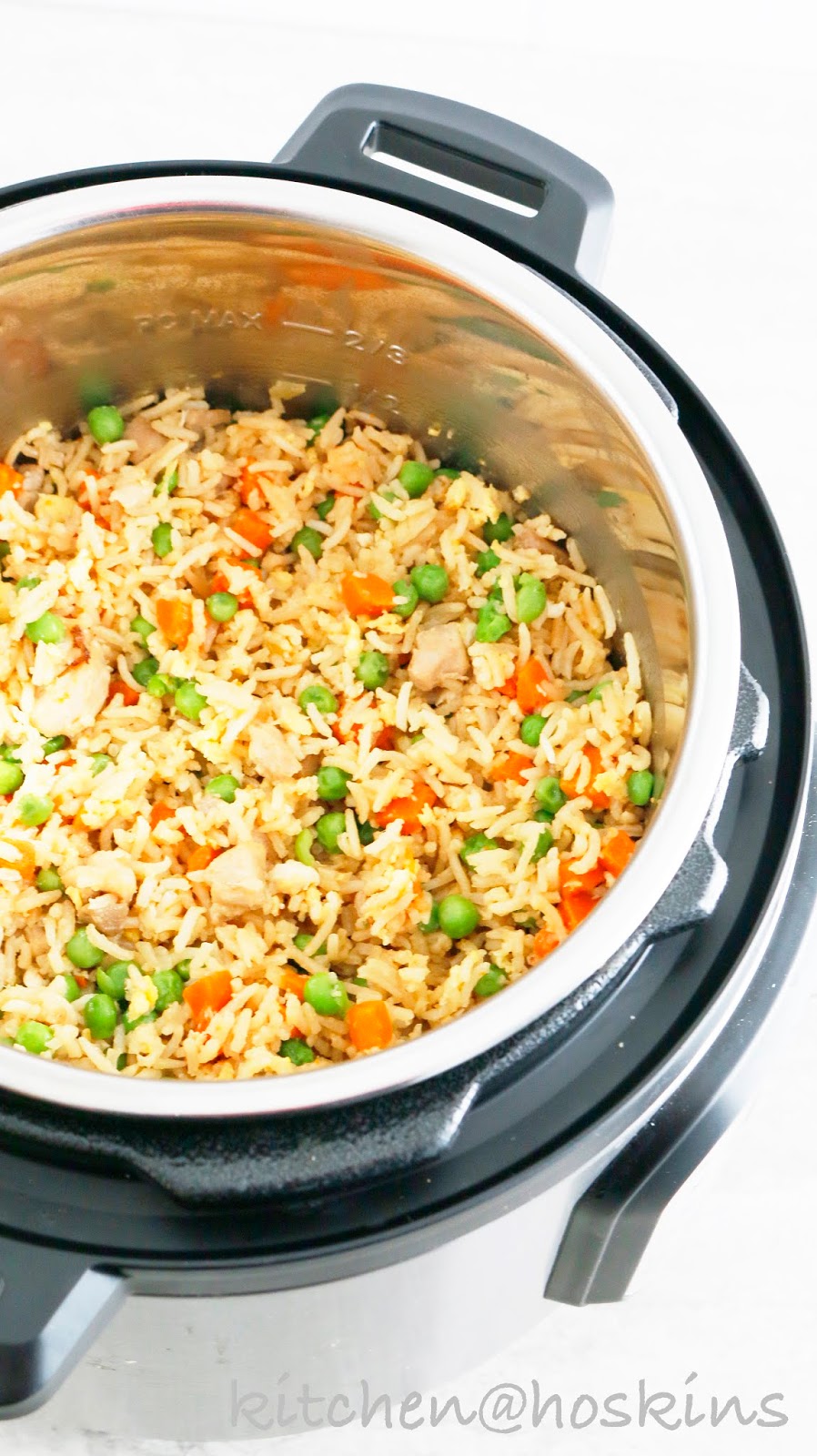 Instant Pot Chicken Fried Rice INSPIRED RECIPE