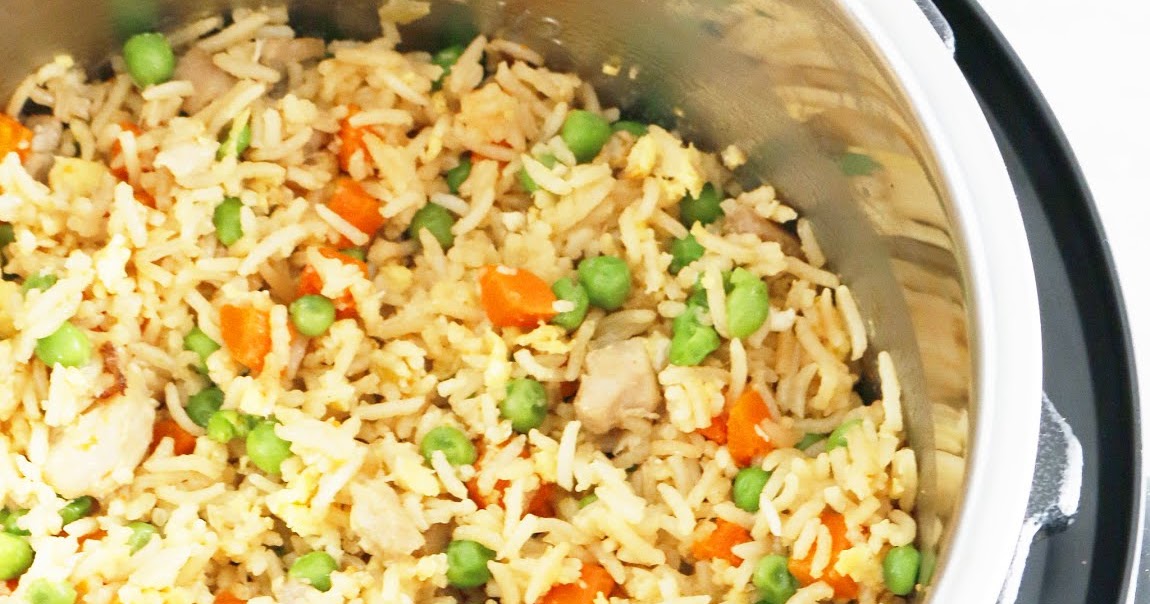 Instant Pot Chicken Fried Rice INSPIRED RECIPE