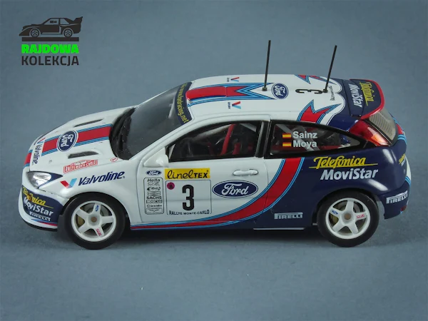 AUTOart Ford Focus RS WRC 01 Rallye Monte-Carlo 2001