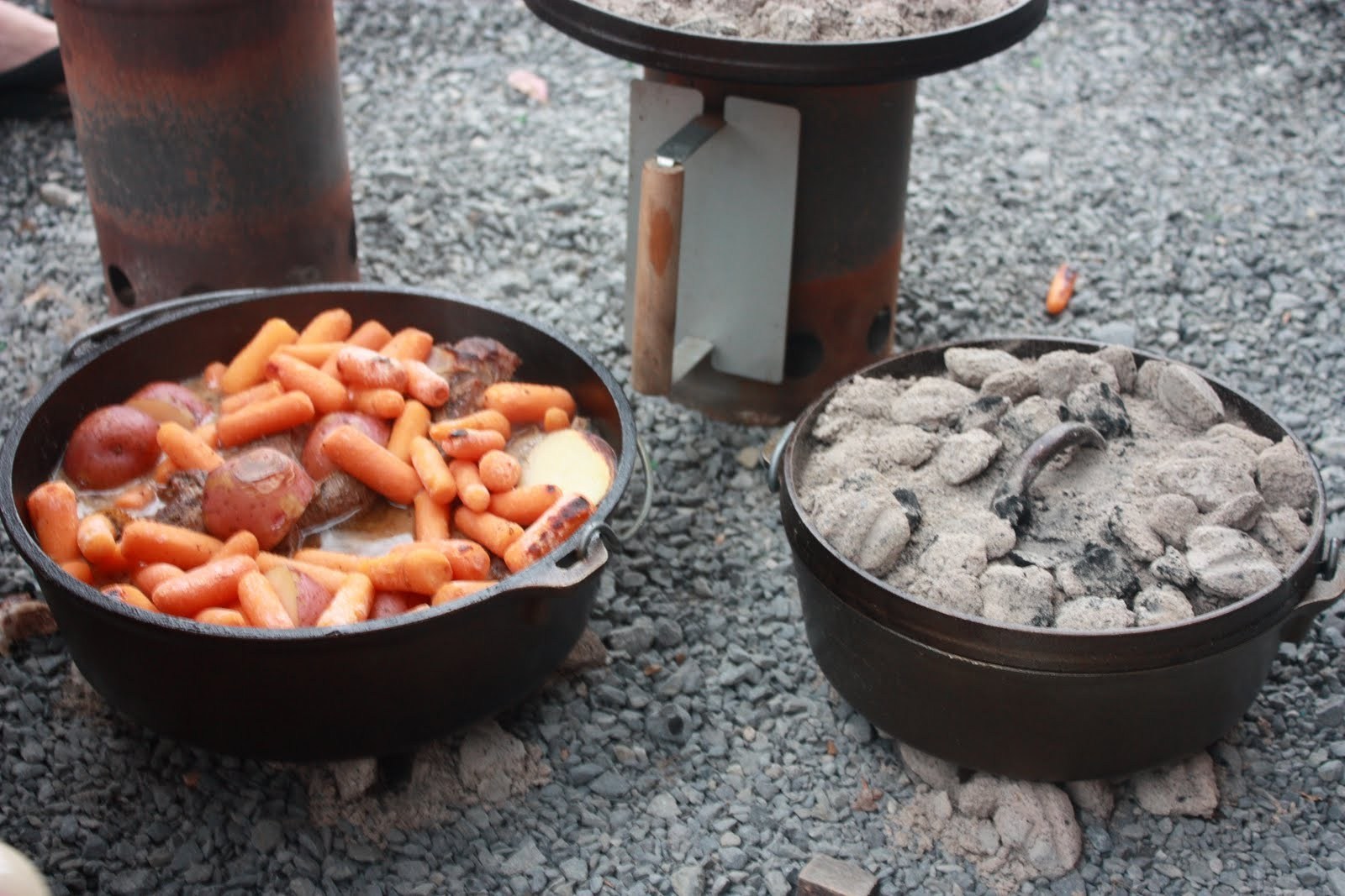 COOKING WITH CHARCOAL
