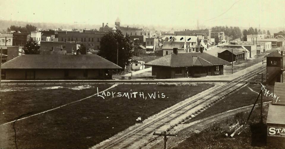 Towns and Nature Ladysmith, WI Soo & WC Depots and Junction Tower