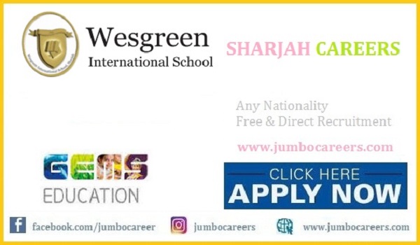 GEMS Wesgreen International School Sharjah Careers 2022 gems-wesgreen-international-school-sharjah-careers-2022