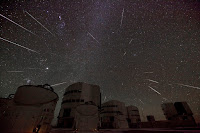Geminid Meteors over Paranal