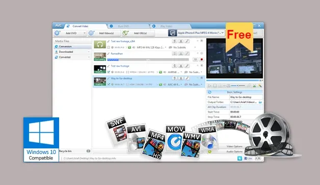 تحميل برنامج تحويل صيغ الفيديو 2020 Any Video Converter للكمبيوتر مجانا