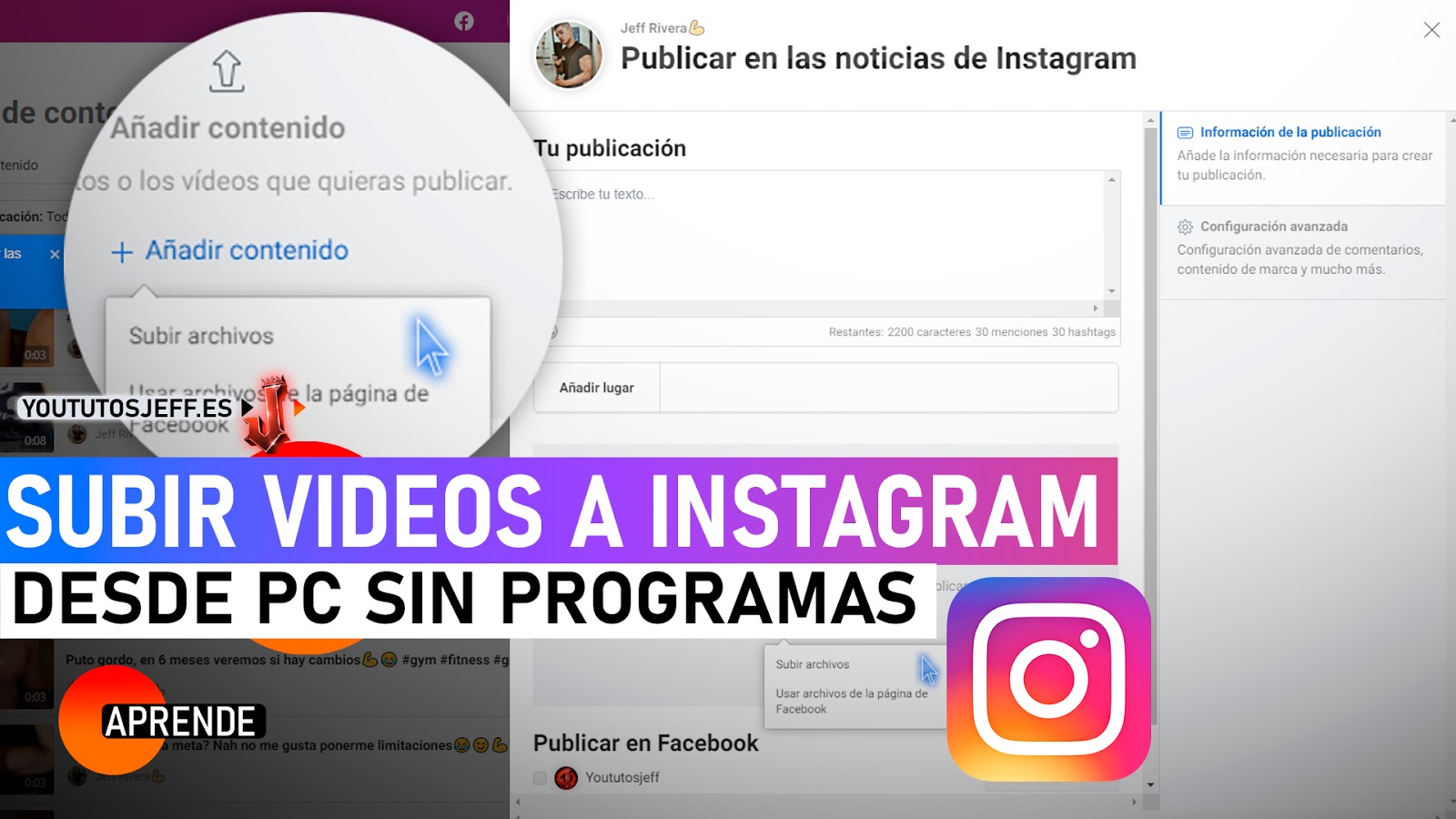 Como Subir Videos a Instagram desde PC SIN DESCARGAR NADA