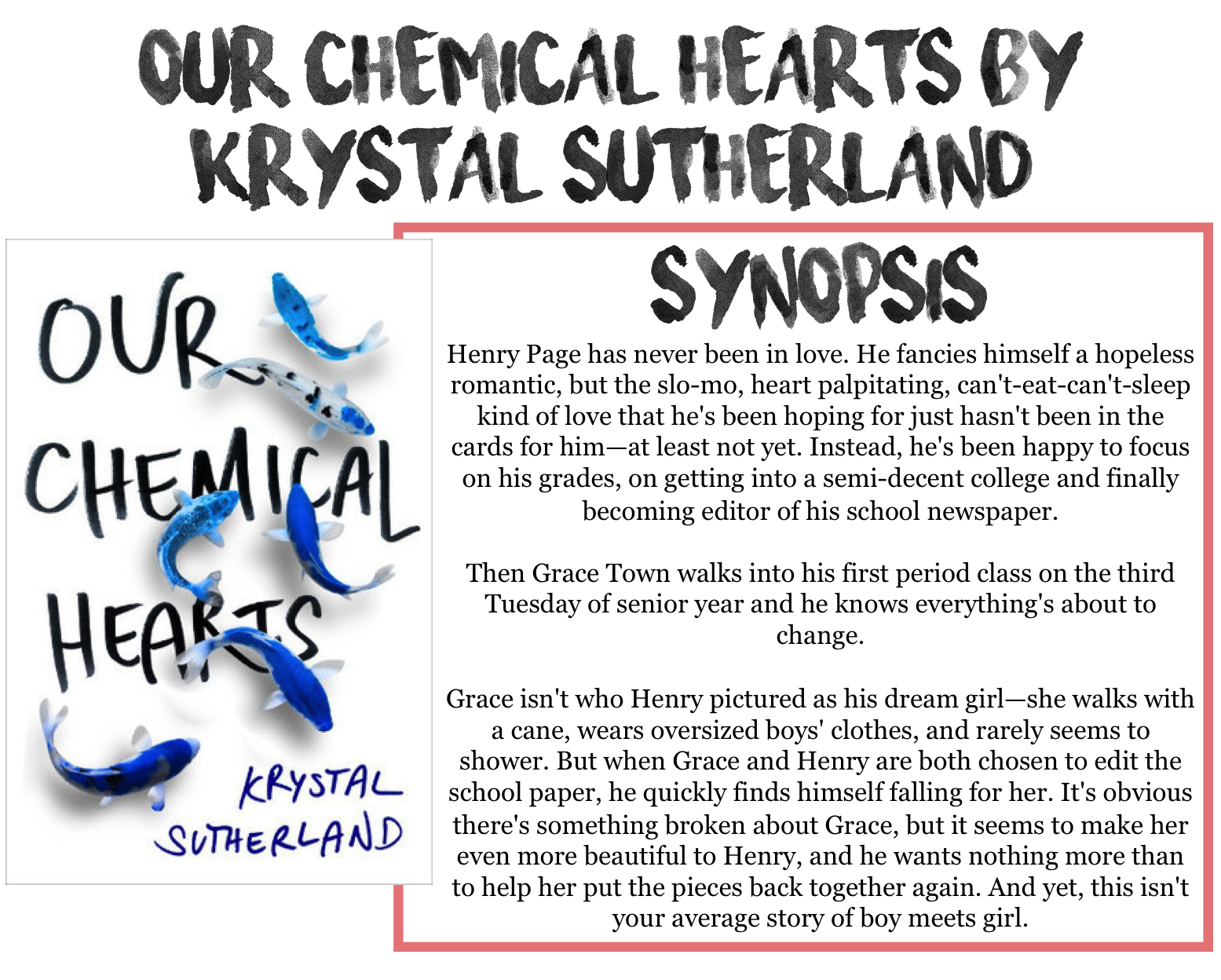 Chemical Hearts Book Pdf / Our Chemical Hearts By Krystal Sutherland