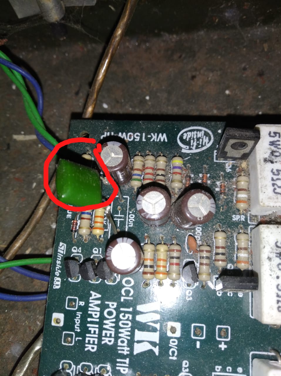 Cara Mudah Memperbaiki Amplifier Tidak Ada Suara Sama Sekali Output Tidak Bisa Solder Panas
