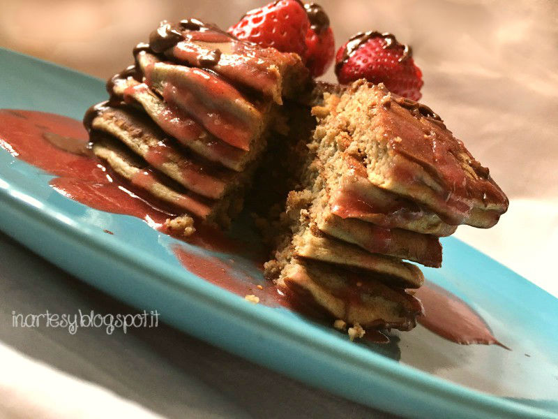 inartesy Handmade, Food, Graphics, Lifestyle Pancakes all'avena e banana