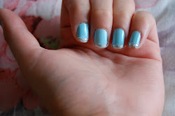 nail nails silver tips painting experimenting impatient hate recently really ve been