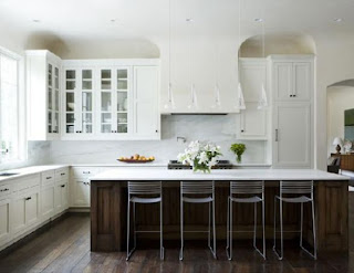 white kitchen cabinets modern