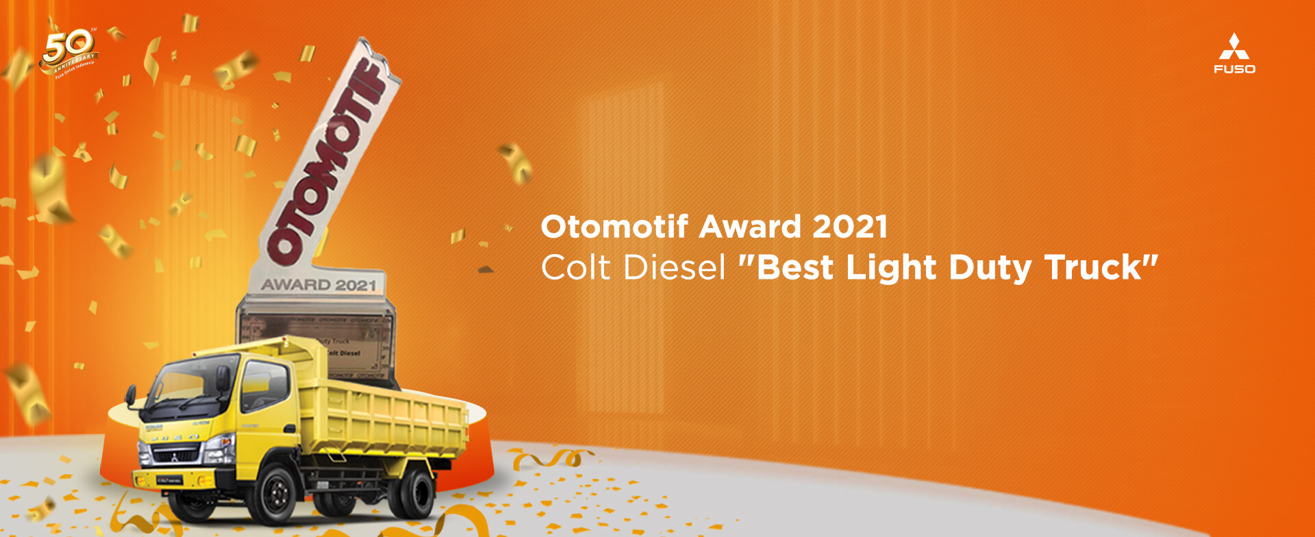 Colt Diesel Raih "Best Light Duty Truck" Otomotif Award 2021 truck