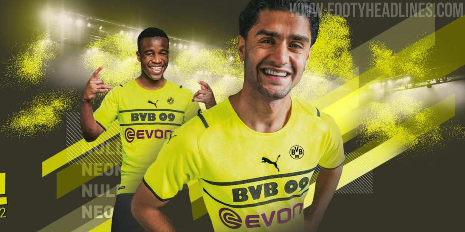 Dortmund wechselt 21-22 Puma Trikot wieder