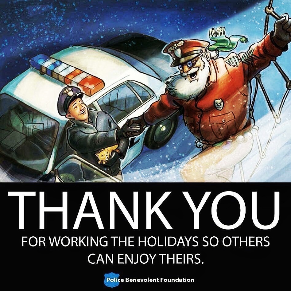 Delmarva Supports Law Enforcement: Holiday Greetings for Police and Law