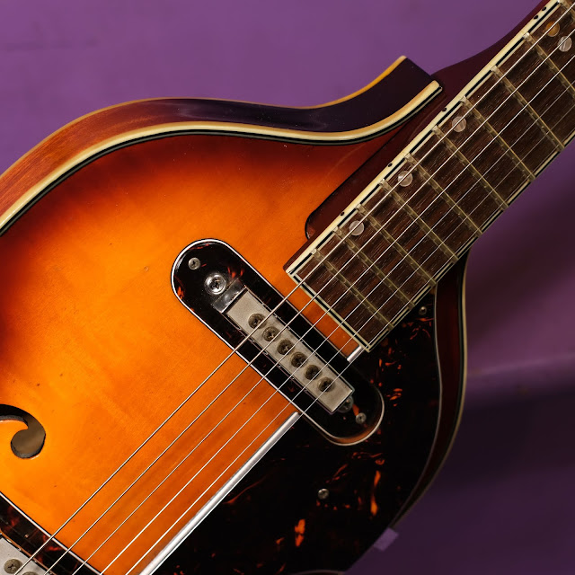 1960s Conrad ViolinShaped Electric Guitar