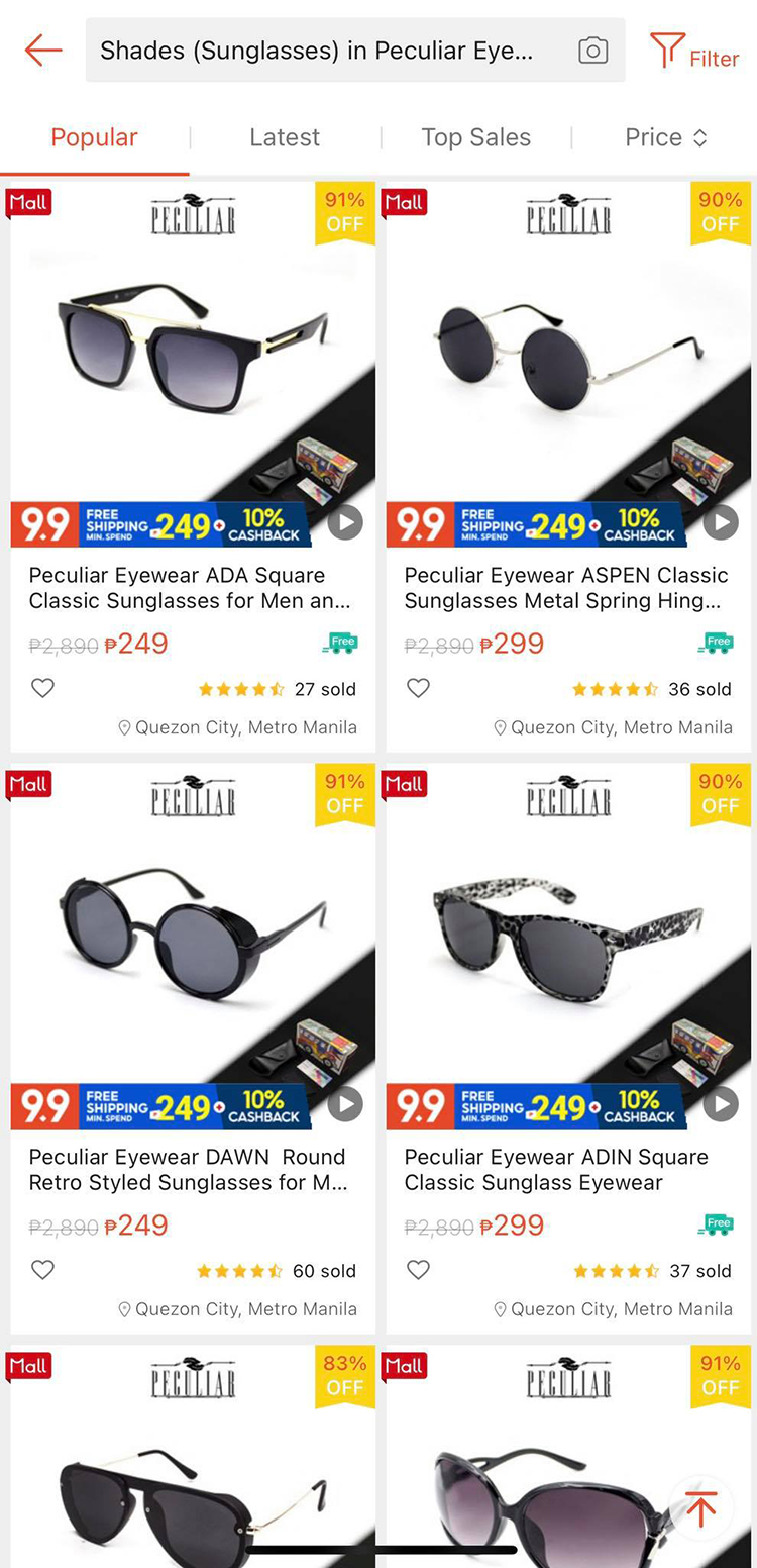 New Specs Review Peculiar Eyewear Drowning Equilibriums Aisa Ipac