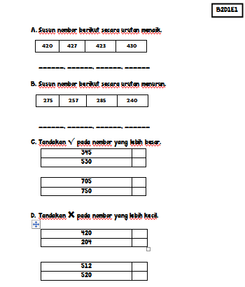 ~LIFE IS WONDERFUL~ Soalan Pentaksiran Matematik Tahun 2